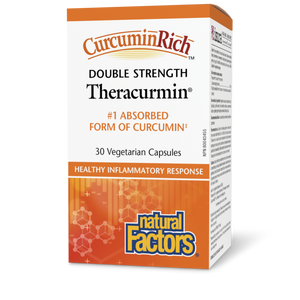 Natural Factors Theracurmin CurcuminRich  Double Strength   60 mg  30 Vegetarian Capsules