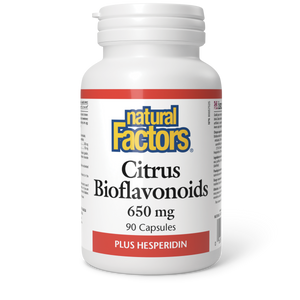 Natural Factors Citrus Bioflavonoids Plus Hesperidin  650 mg  90 Capsules