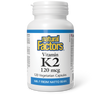 Natural Factors Vitamin K2  120 mcg  120 Vegetarian Capsules