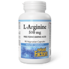 Natural Factors L-Arginine  500 mg  90 Vegetarian Capsules