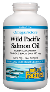 SALMON OIL 360CAP WILD PACIF