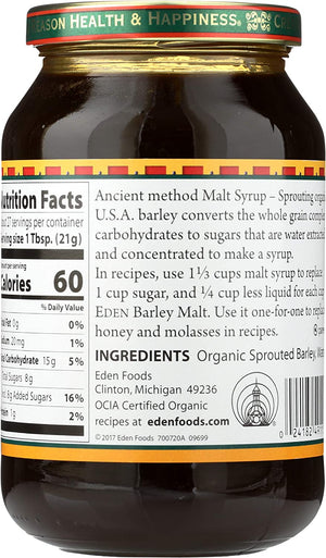 BARLEY MALT 566GR EDEN ORG.