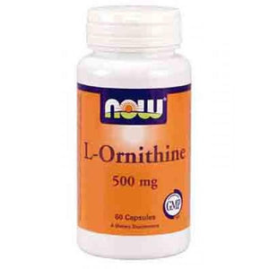 L-ORNITHINE 500MG 60CAP.NOW