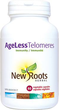 AGELESS TELOMERES 60CAP NEW ROOTS