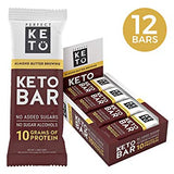 PERFECT KETO BOX * 12 BARS ALMOND BUTTER BROWNIE