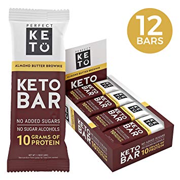 Almond Butter Bars  Top Rated Vegan Keto Bar