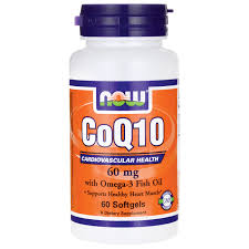 CO-Q10 60MG. 60 SOFTGELS NOW