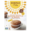 BANANA MUFFIN & BREAD MIX 255G SIMPLE MILLS