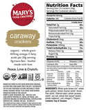 CRACKERS 184G CARAWAY  MARY'