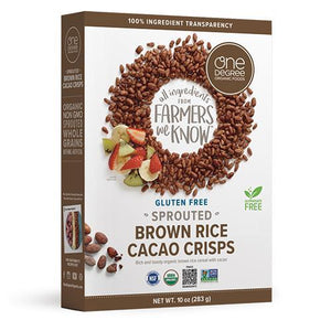 CEREAL 283G CACAO ONE DEGREE BROWN RICE
