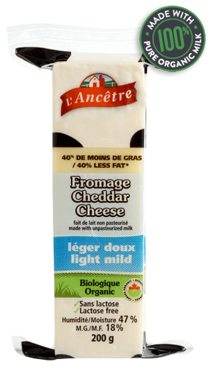 FROMAGE CHEDDAR LÉGER 200G