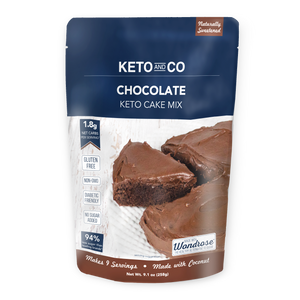 KETO MIX 258G CHOCOLATE CAKE KETO & CO