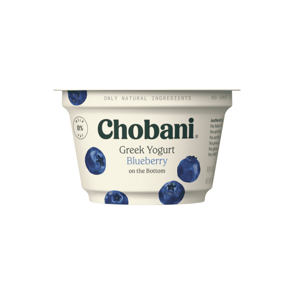 YOGURT 150G GREEK BLUEBERRY CHOBANI Nature Sante