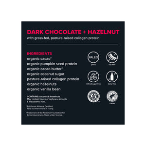 BAR CHOCOLATE + PROTEIN 156 G (8 bites) HAZELNUT