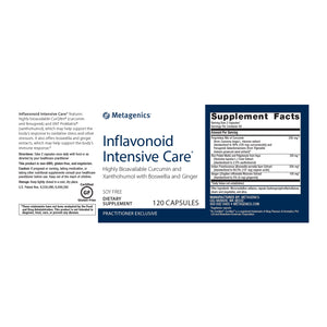 INFLAVONOID INTENSIVE CARE 120CAP METAGENICS