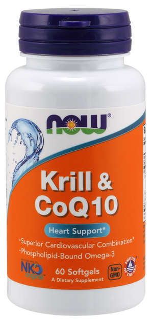 KRILL & COQ10 60GEL NOW