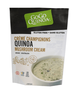 CREME CHAMPIGNONS ET QUINOA 80G (crème de champignons&amp;quinoa) 