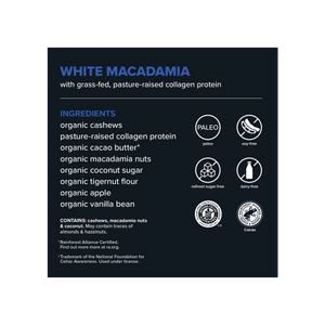 BAR CHOCOLATE + PROTEIN 156 G (8 bites) WHITE MACADAMIA