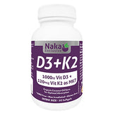 D3+K2 (mk7) VIT 50 SOFTGELS NAKA