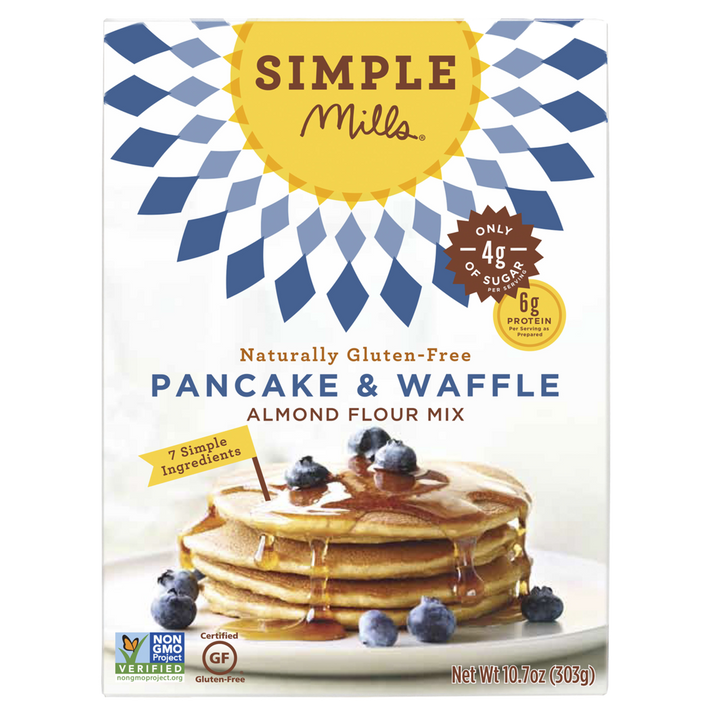 PANCAKE & WAFFLE MIX 303G Nature Sante