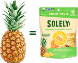 PINEAPPLE 156G DRIED ORGANIC SOLELY