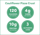 PIZZA CRUST CAULIFLOWER 142G
