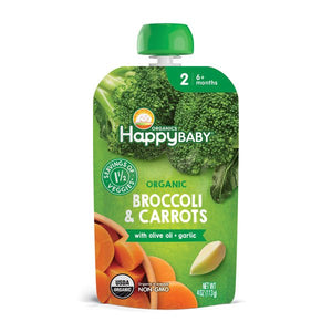 POUCH 113G HAPPY BROCCOLI CARROT
