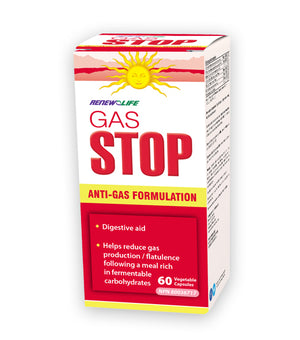 GAS STOP 60CAP.RENEW LIFE