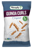 CHIPS CURLS SIMPLY7 99G QUINOA ORIGINAL