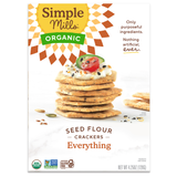 CRACKERS SIMPLE MILLS 120G ORGANIC EVERYTHING