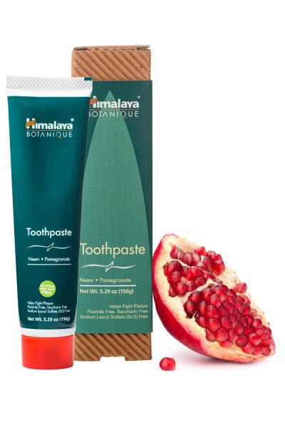 TOOTHPASTE 150G NEEM POMEGRANATE GLUTEN FREE – Nature Sante