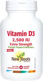 D3-VIT 2500UI 90 GÉLULES NOUVELLES RACINES 
