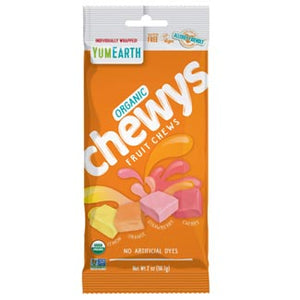 CHEWY FRUITS 57G ORG YUMEARTH