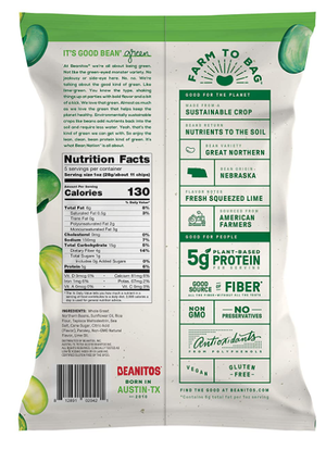CHIPS HARICOT 170G LIME BEAN