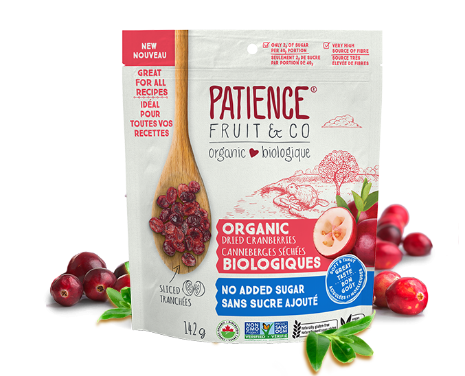 Canneberges Séchées Bio – 250g – Tranchées, Non Sucrées – Vegan, Sans Gluten