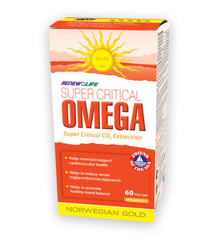 OMEGA 60CAP SUPER CRITICAL RENEW LIFE