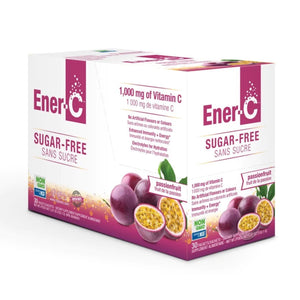 ENER-C 1000MG SUGAR FREE (30 PACKETS) PASSIONFRUIT