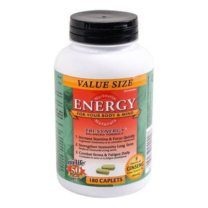 ENERGY GINSENG 180TAB NULIFE