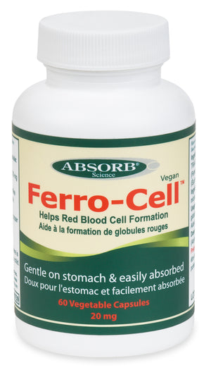 FERRO-CELL 60CAP ROUGE SANG 