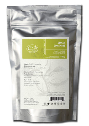 GINGER 500G POUDRE GINGEMBRE CLEF DES CHAMPS