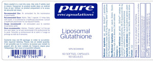 GLUTATHION LIPOSOMAL 60 CAPSULES