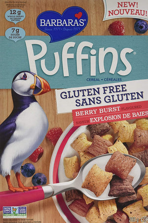 CEREAL PUFFINS 283G BERRY EXPLOSION