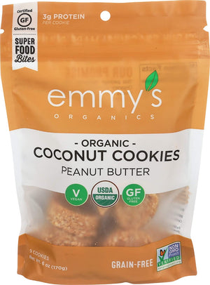 COOKIES ORG 170G COCONUT PEANUT BUTTER