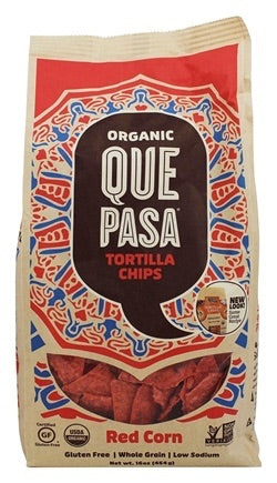 TORTILLA CHIPS 425G ROUGE (red)