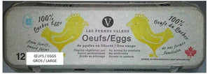 OEUFS GAMME LIBRE *12 LARGE
