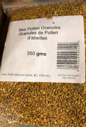 BEE POLLEN 350G GRANULE NEW PATH NATURAL FOODS