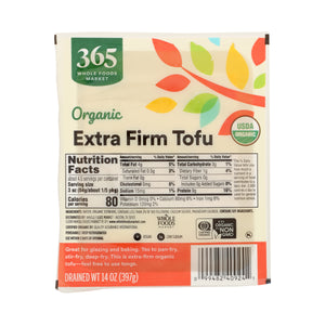TOFU 397G EXTRA FIRM ORGANIC WHOLE FOODS