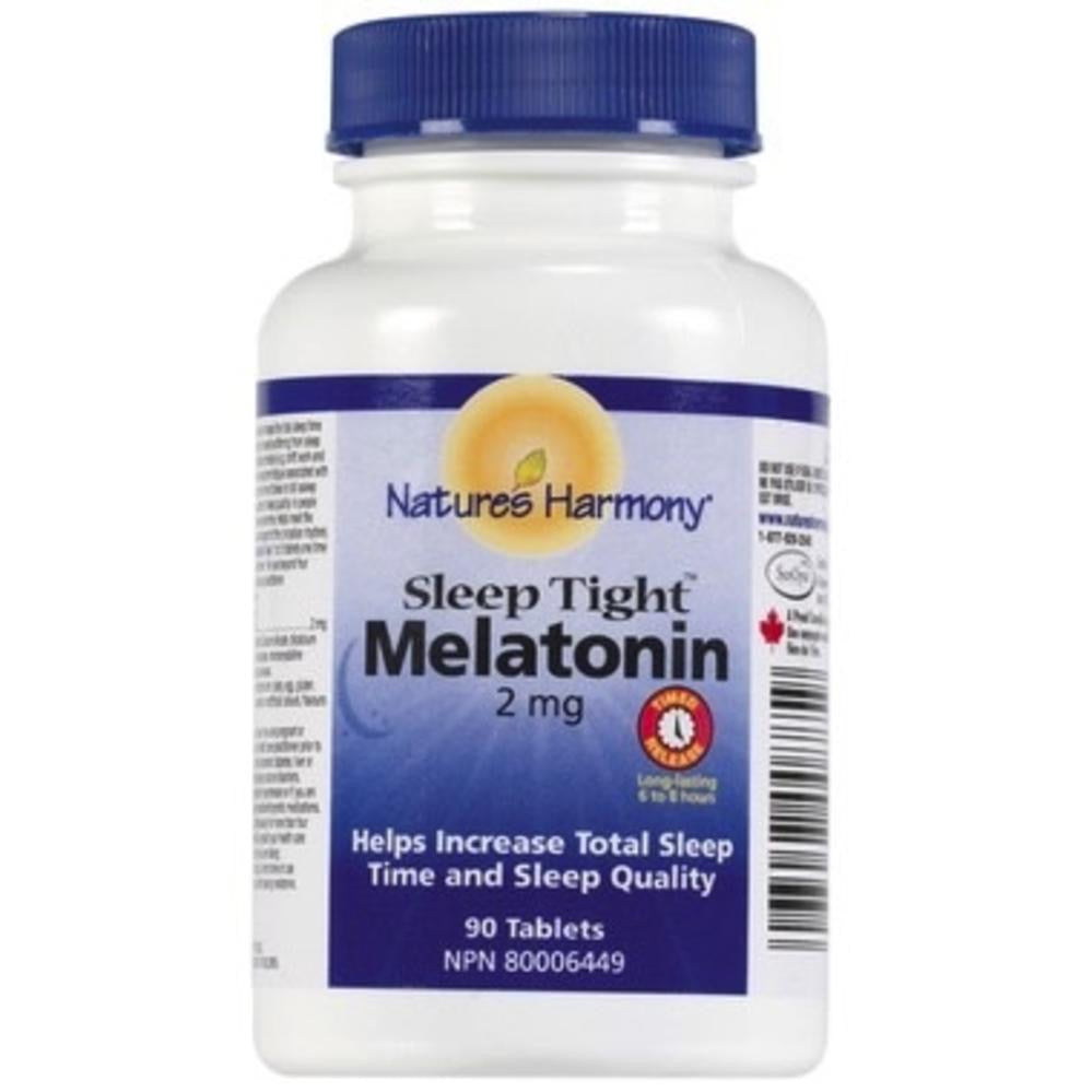 MELATONINE 2MG 90TAB – Nature Sante