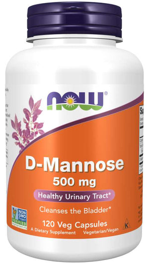 D-MANNOSE 120VCAP 500MG NOW