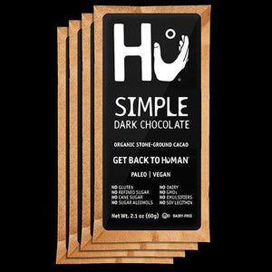 Tablette de Chocolat Noir Simple BIO 2.1 oz. (60g)